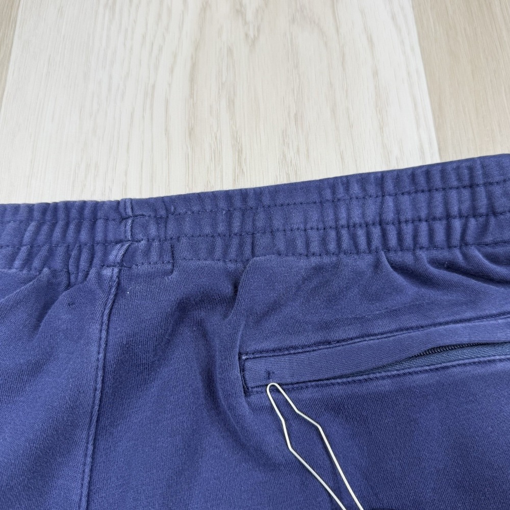 Polo Ralph Lauren Blue Striped Drawstring Cotton Athletic Sweat Pants Men Medium - Picture 10 of 14